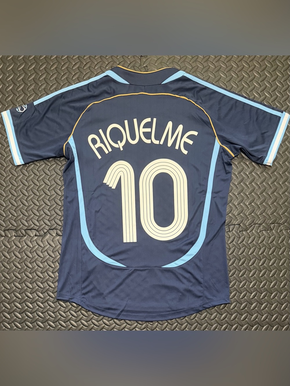 Riquelme Argentina Away Retro Jersey Worldcup 2006 Vintage Style (Runs Small)